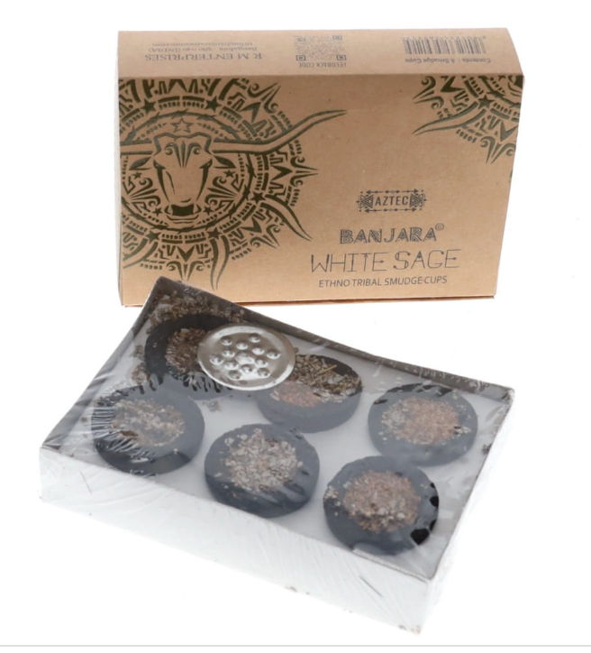 Banjara White Sage Smudge Cup