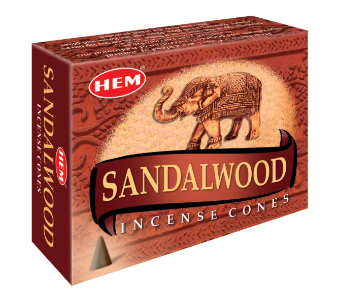 HEM Sandalwood Incense Cones