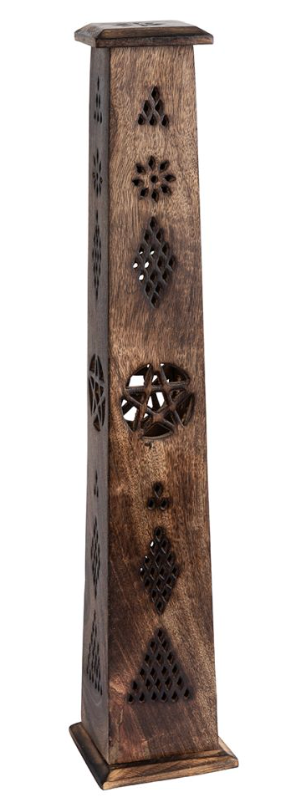 Pentacle Wooden Jumbo Incense Tower 50cm