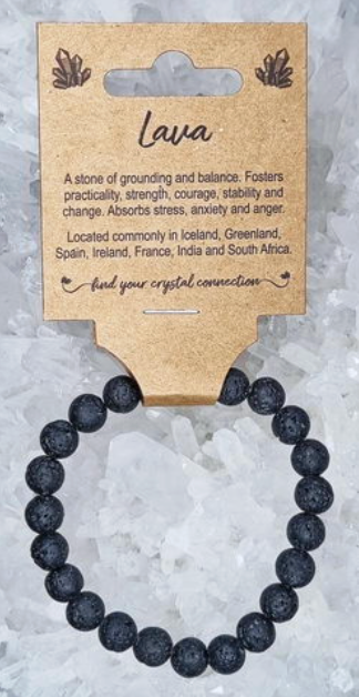 Lava Crystal Bracelet