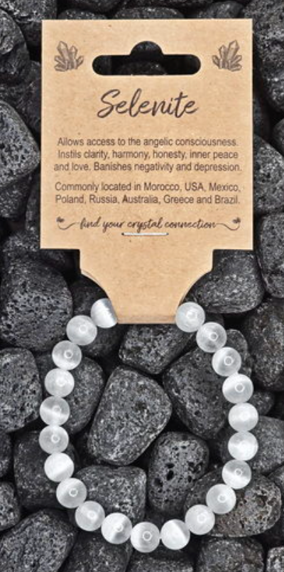 Selenite Crystal Bracelet
