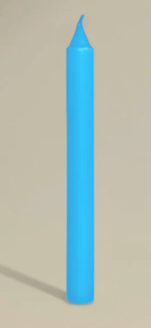 Blue Wish Candle