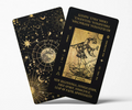 Solis Divinity Black and Gold Tarot Cards