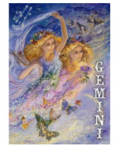 Greeting Card - Gemini