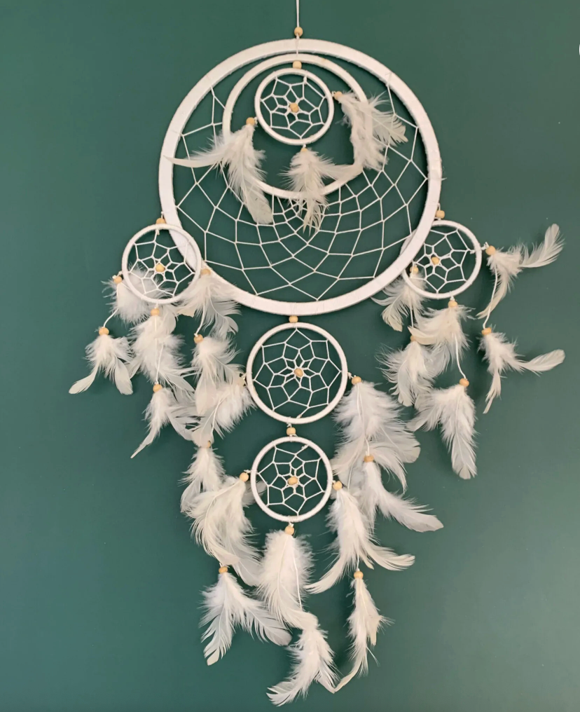 Dreamcatcher White Moon