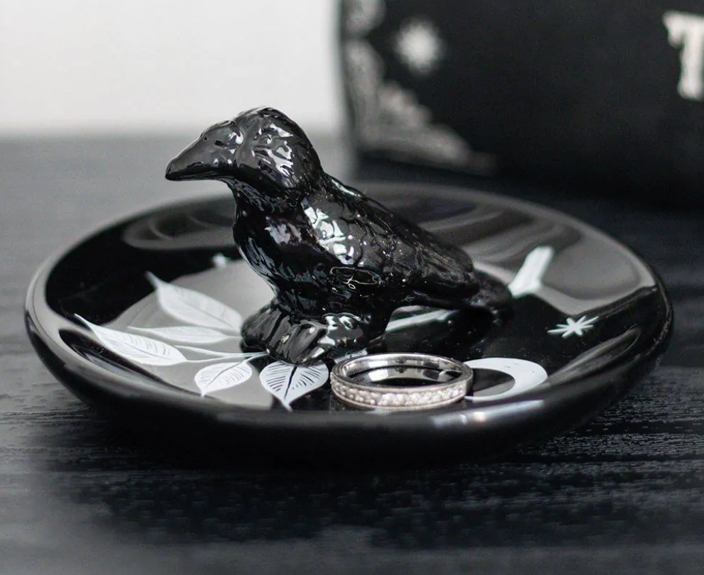 Trinket Dish Mystic Raven