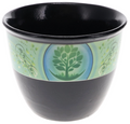 Large Smudge Bowl Black Tree of Life Print