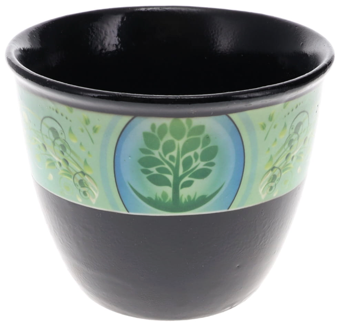 Large Smudge Bowl Black Tree of Life Print