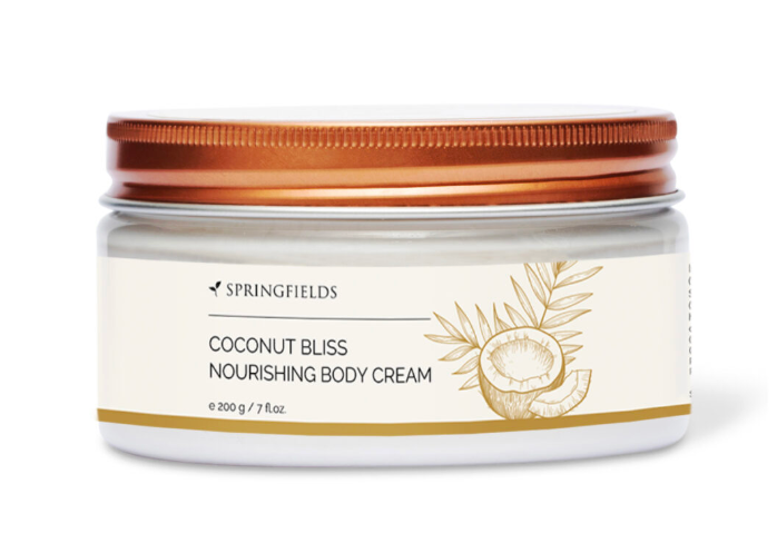 Springfields Coconut Bliss Nourishing Body Cream