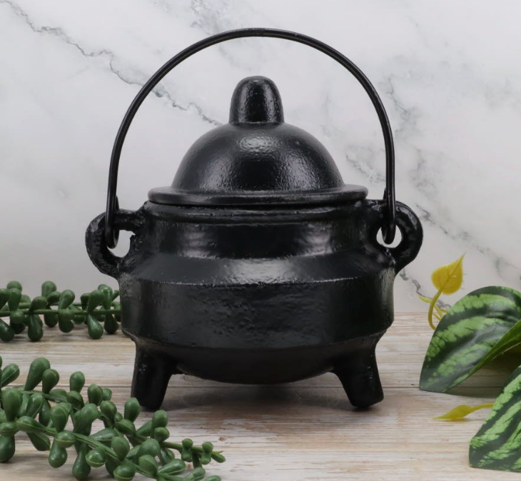 Small Cauldron with Handle – The Crystal Shop Camden