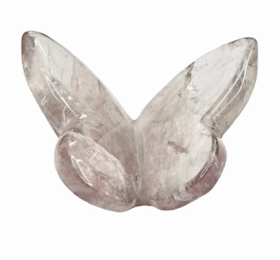 White Fluorite Butterfly