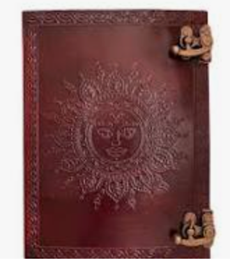 Golden Sun Leather Journal