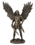 Archangel Michael Statue - 27.5cm Bronze