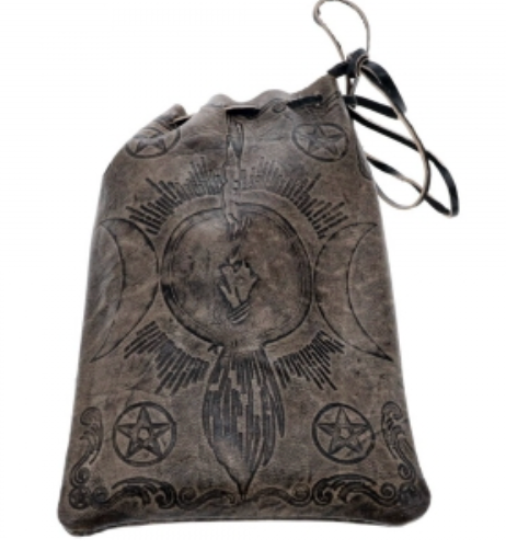Leather Tarot Bag