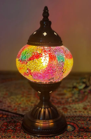 Mosaic Turkish Lamp