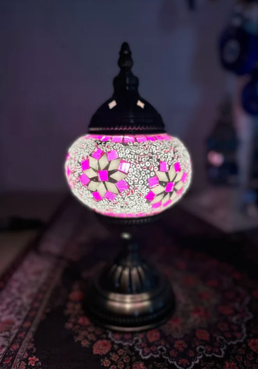 Mosaic Turkish Lamp
