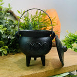 Cast Iron Cauldron – Ritual Burner for Incense, Herbs & Resins
