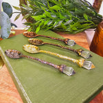 Crystal Tip Teaspoons