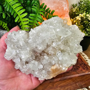 Apophyllite and Stilbite Cluster