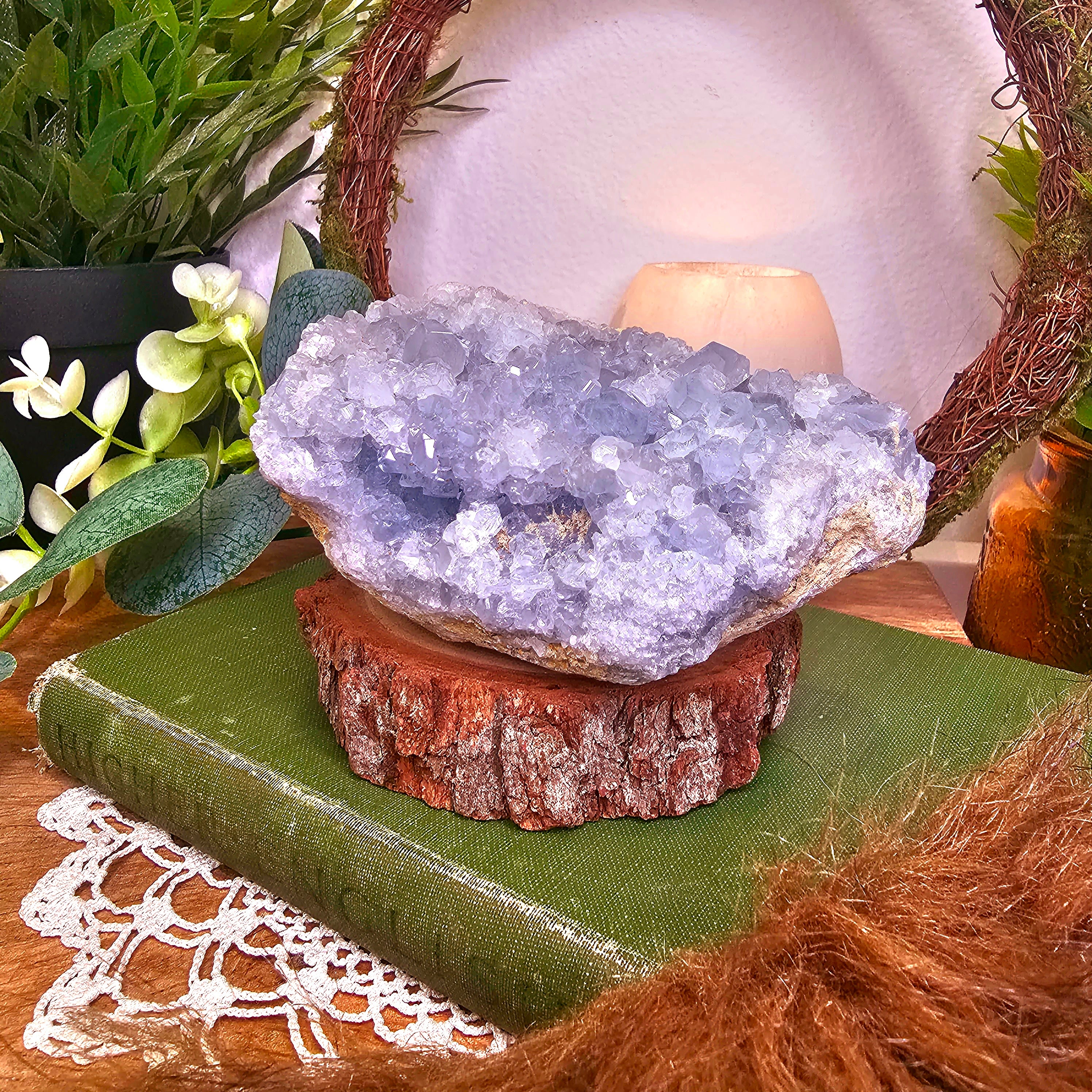 Celestite Cluster