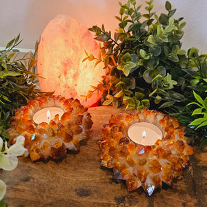 Citrine Tealight Candle Holder