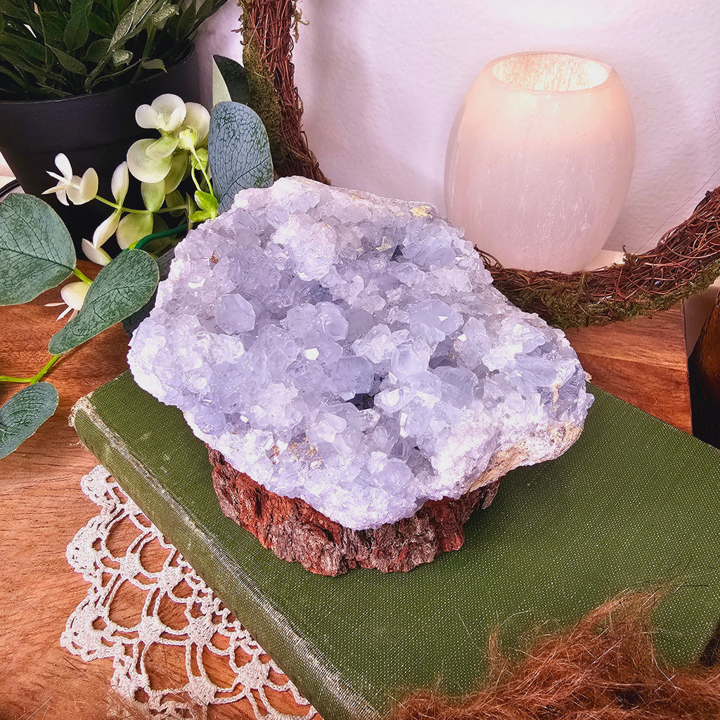 Celestite Cluster