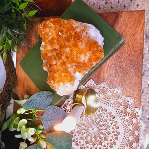 Large Citrine Cluster