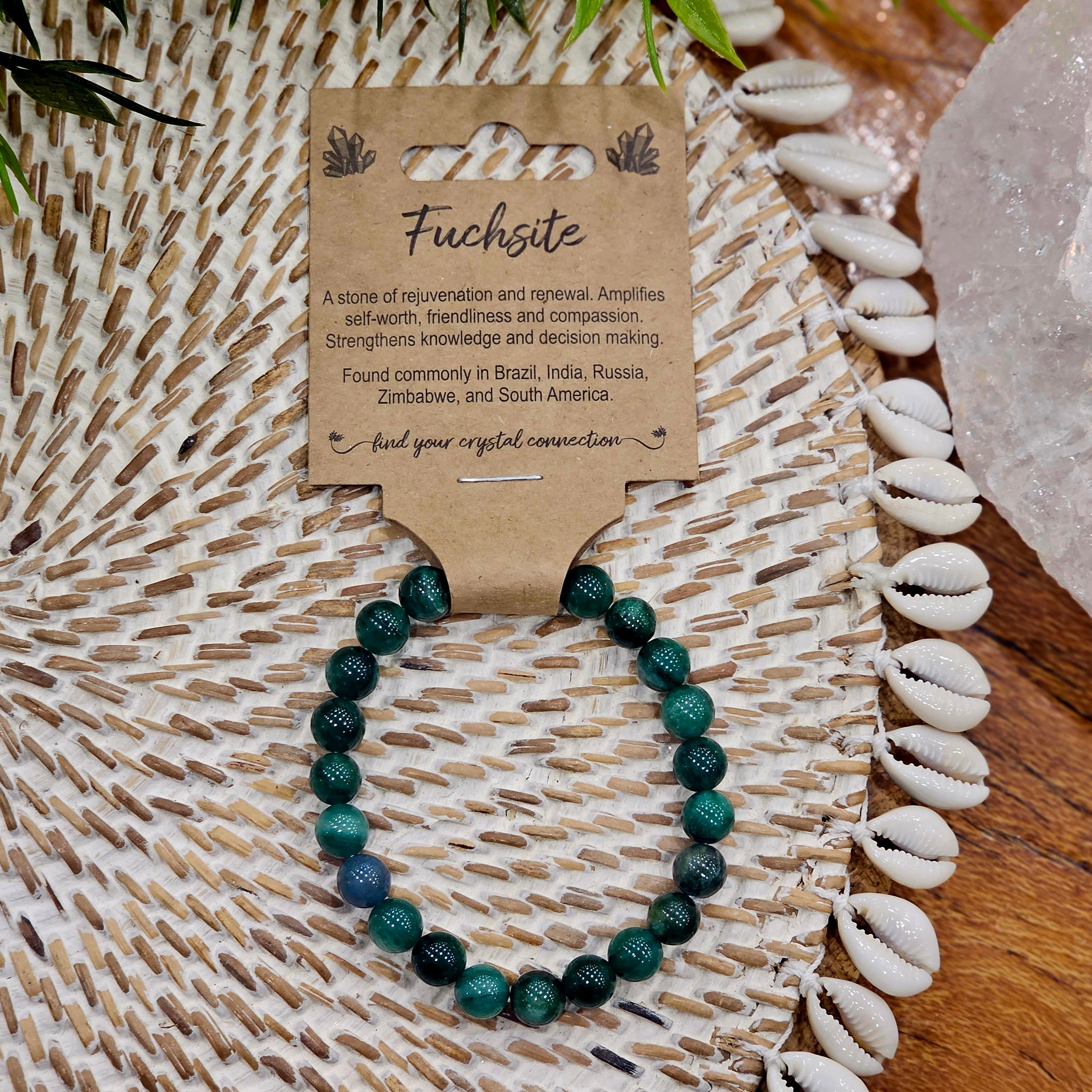 Fuchsite Crystal Bracelet