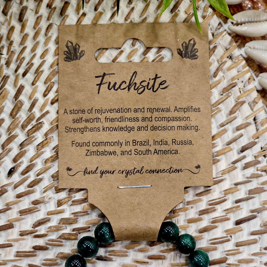 Fuchsite Crystal Bracelet