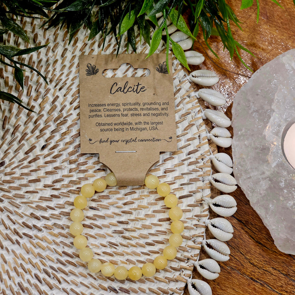 Yellow Calcite Bracelet