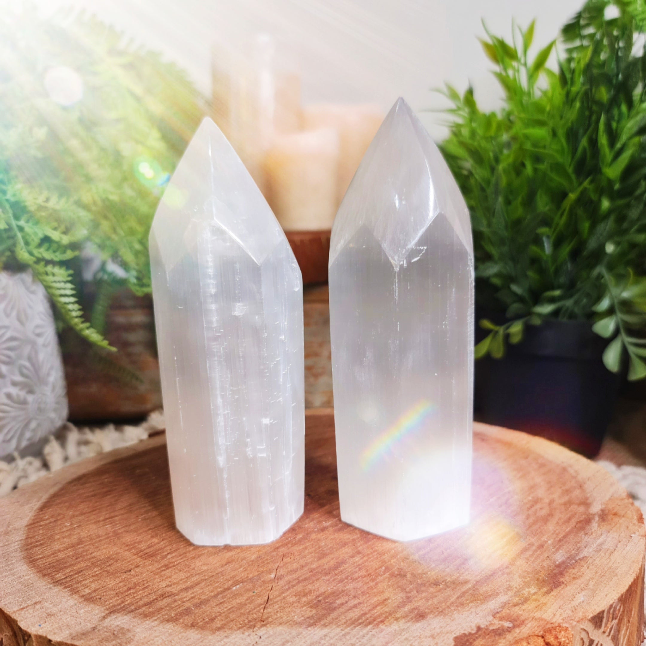 Selenite Points