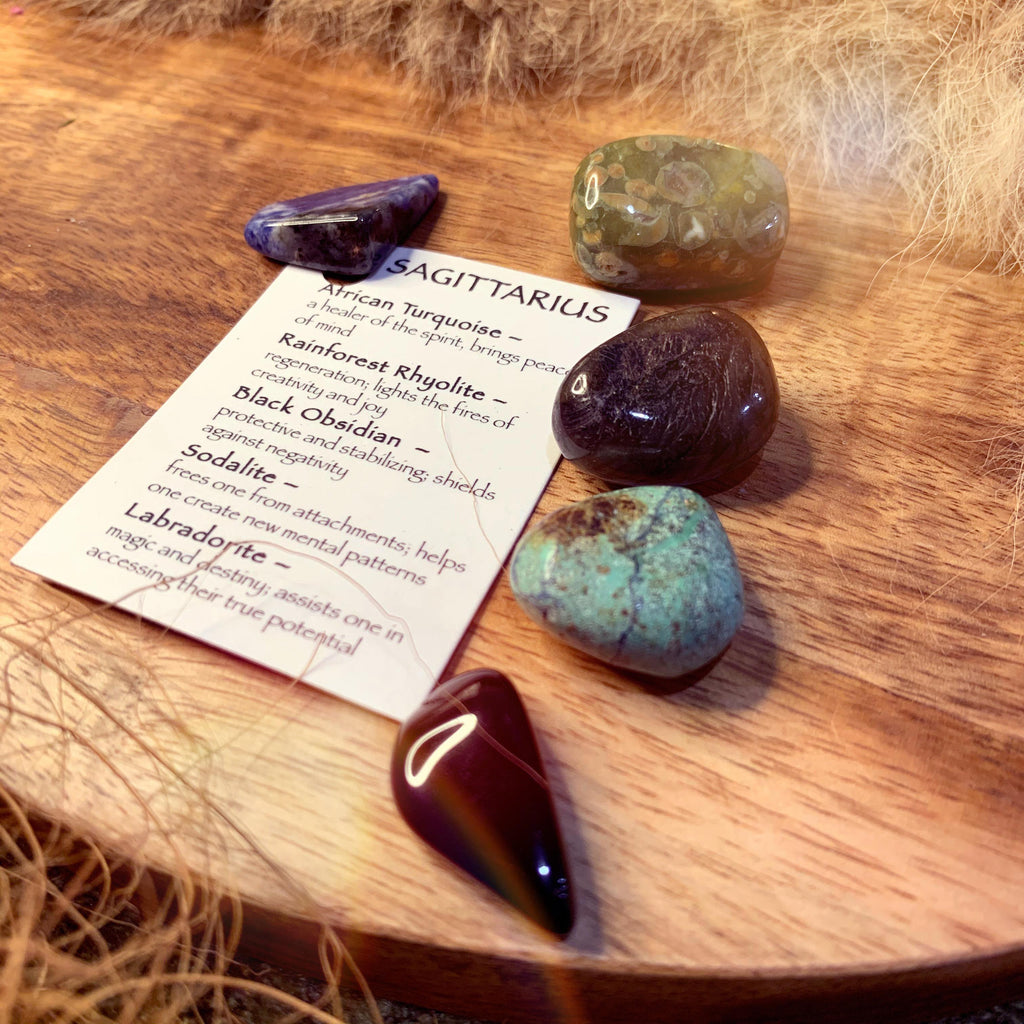 Sagittarius Crystal Kit
