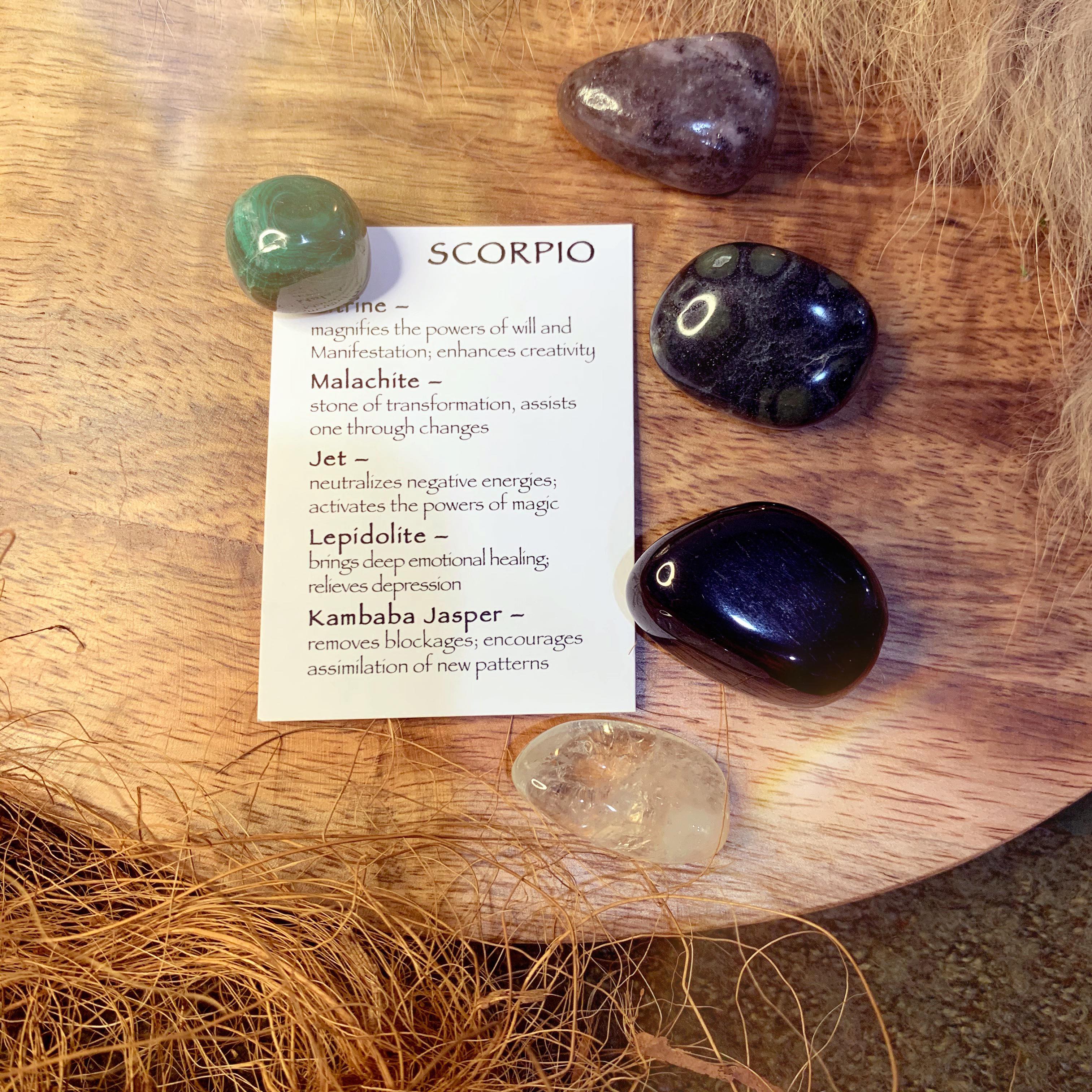 Scorpio Crystal Kit