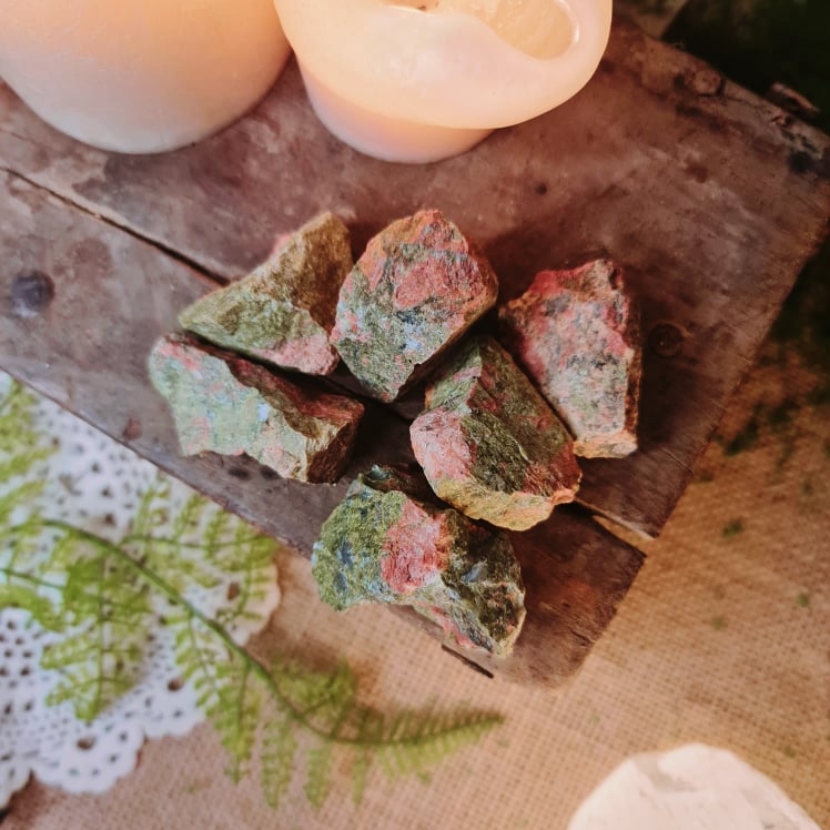 Unakite Raw