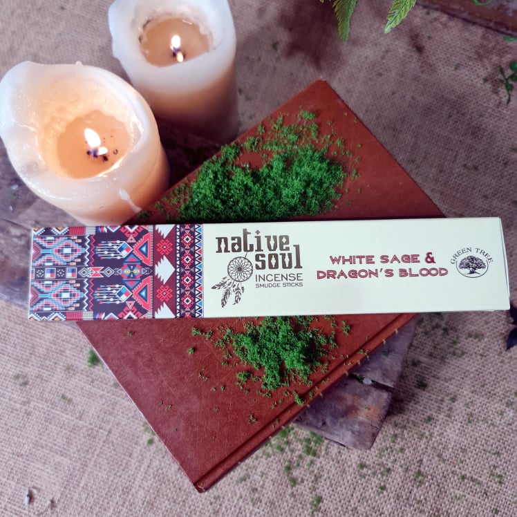 Native Soul White Sage and Dragon's Blood Incense