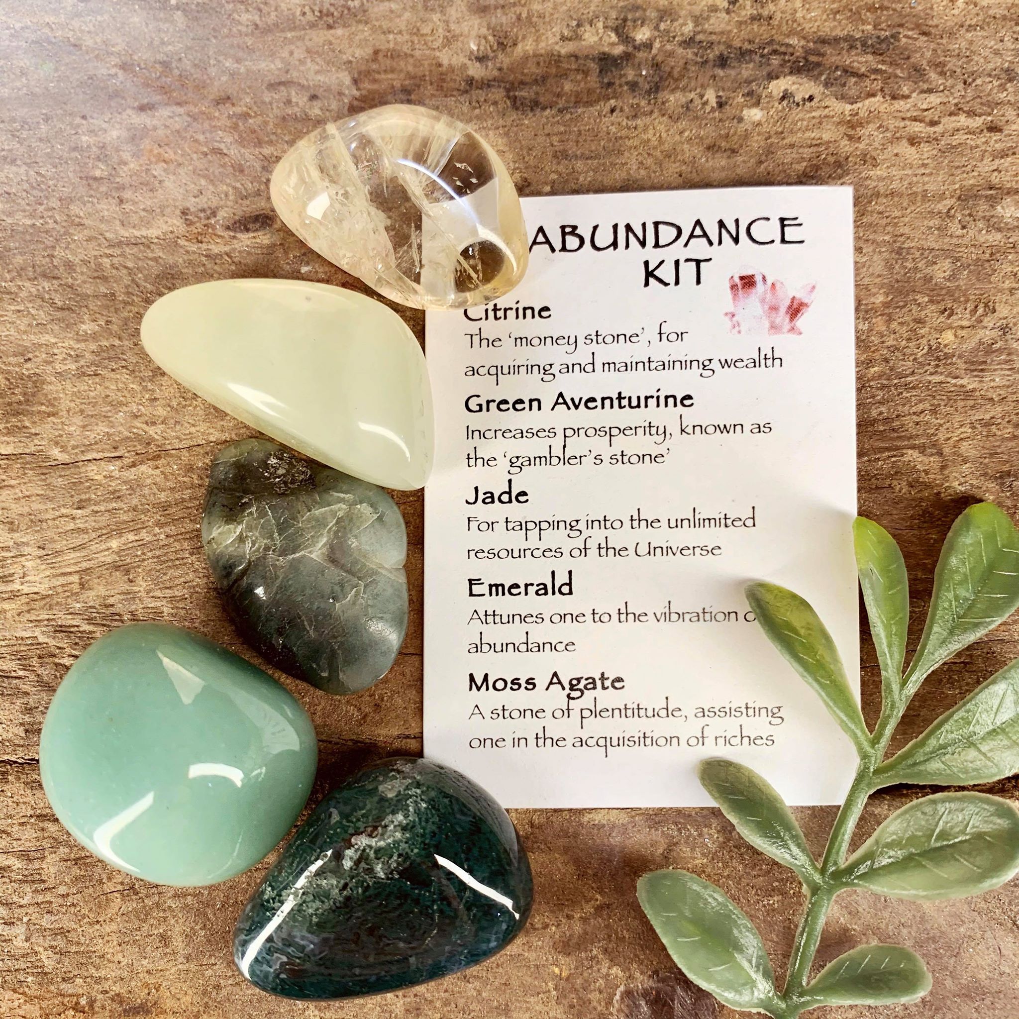 Abundance Crystal Kit