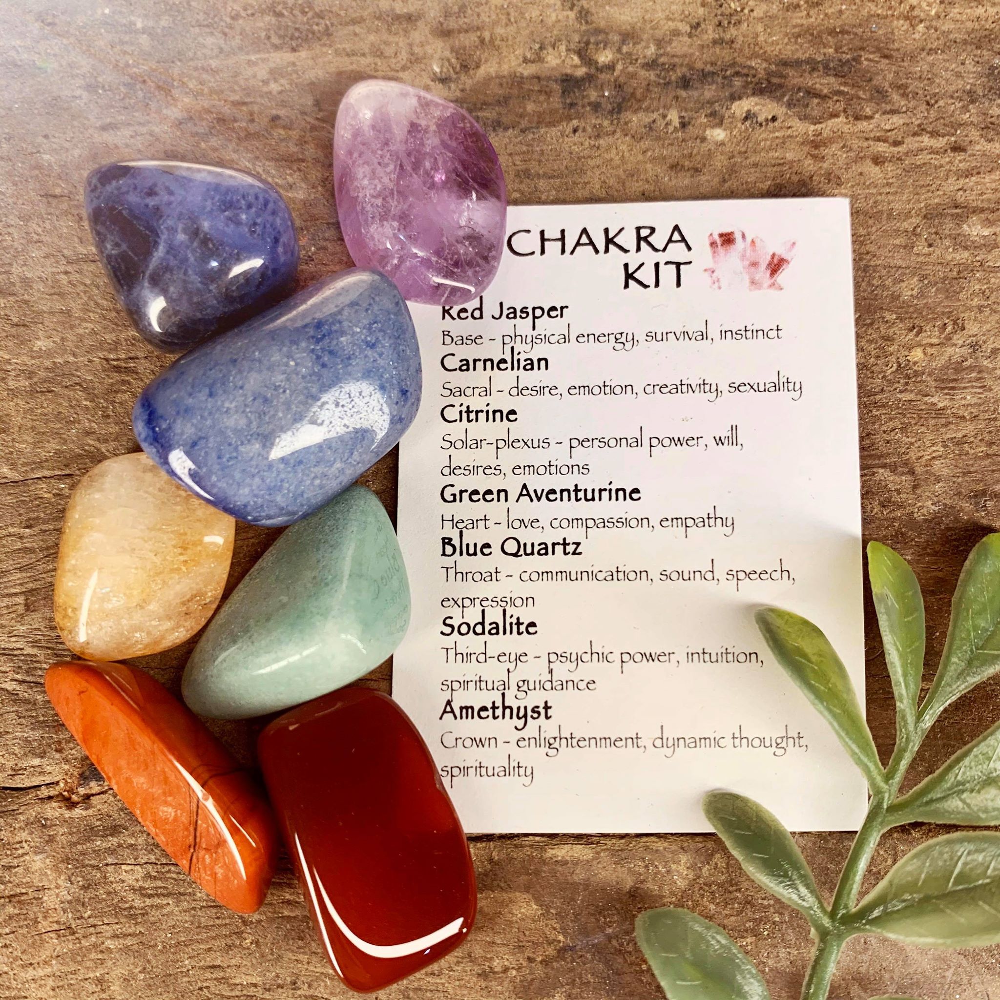 Chakra Crystal Kit
