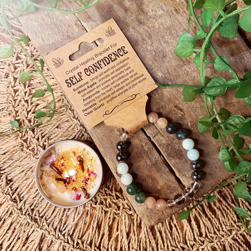 Self Confidence Crystal Bracelet