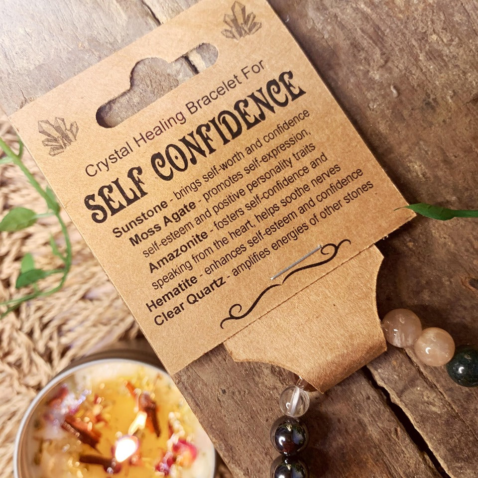 Self Confidence Crystal Bracelet