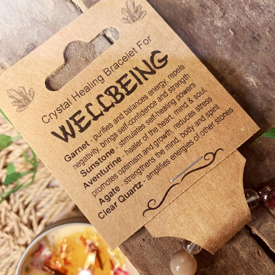 Wellbeing Crystal Bracelet